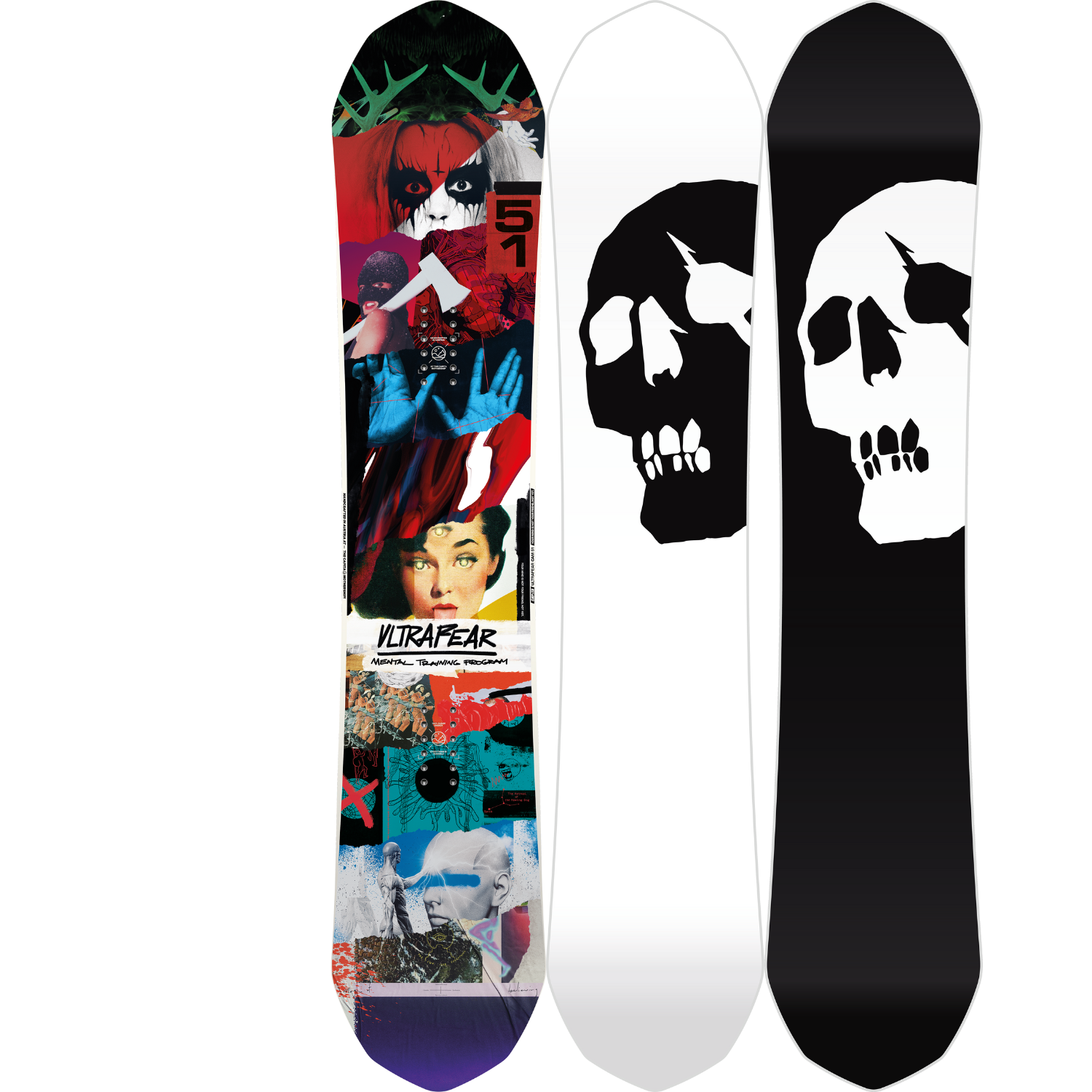 2025 Capita Ultrafear Men's Snowboard