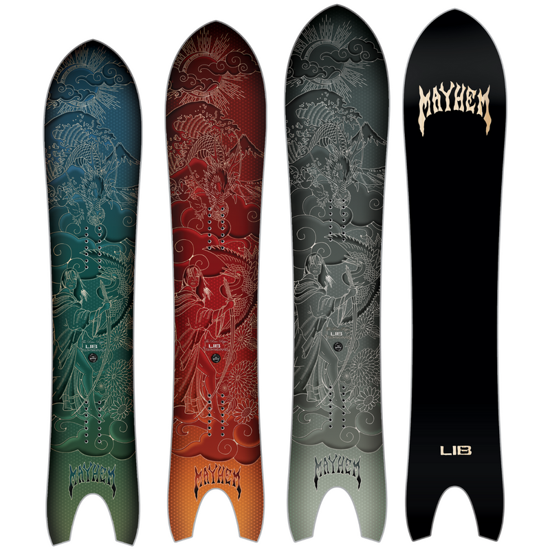 Lib Tech Mayhem Retro Ripper Snowboard 2025 - Men's