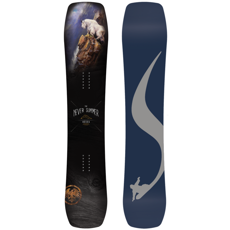 Never Summer Nokhu Snowboard 2025 - Men's