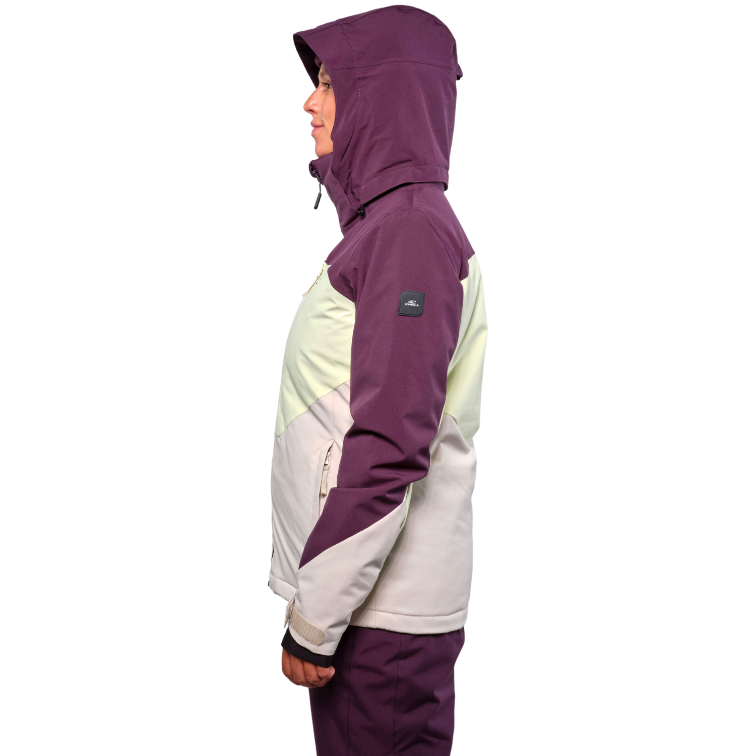 AUBERGINE COLOUR BLOCK