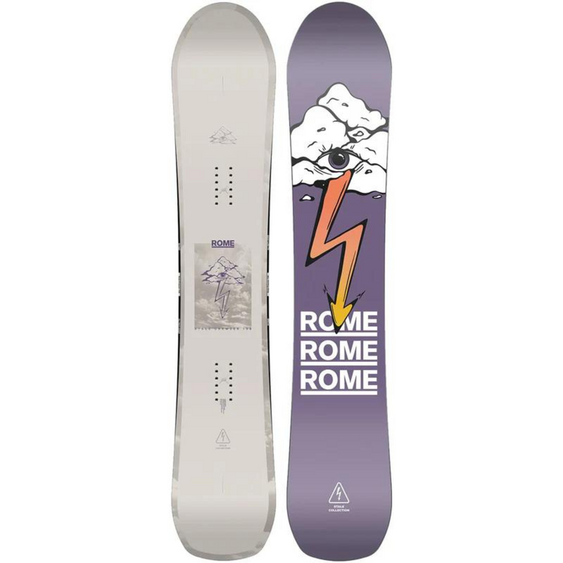Rome Stale Crewzer Snowboard 2025 - Men's