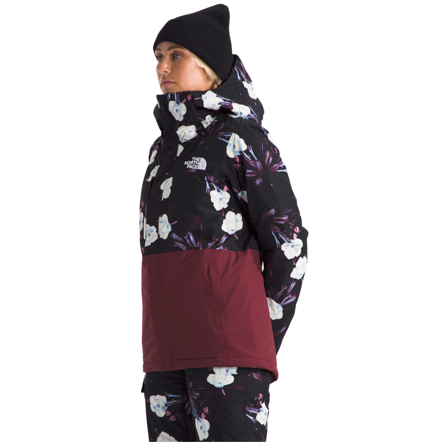TNF Black Winter Flowers Print/Alpine Plum