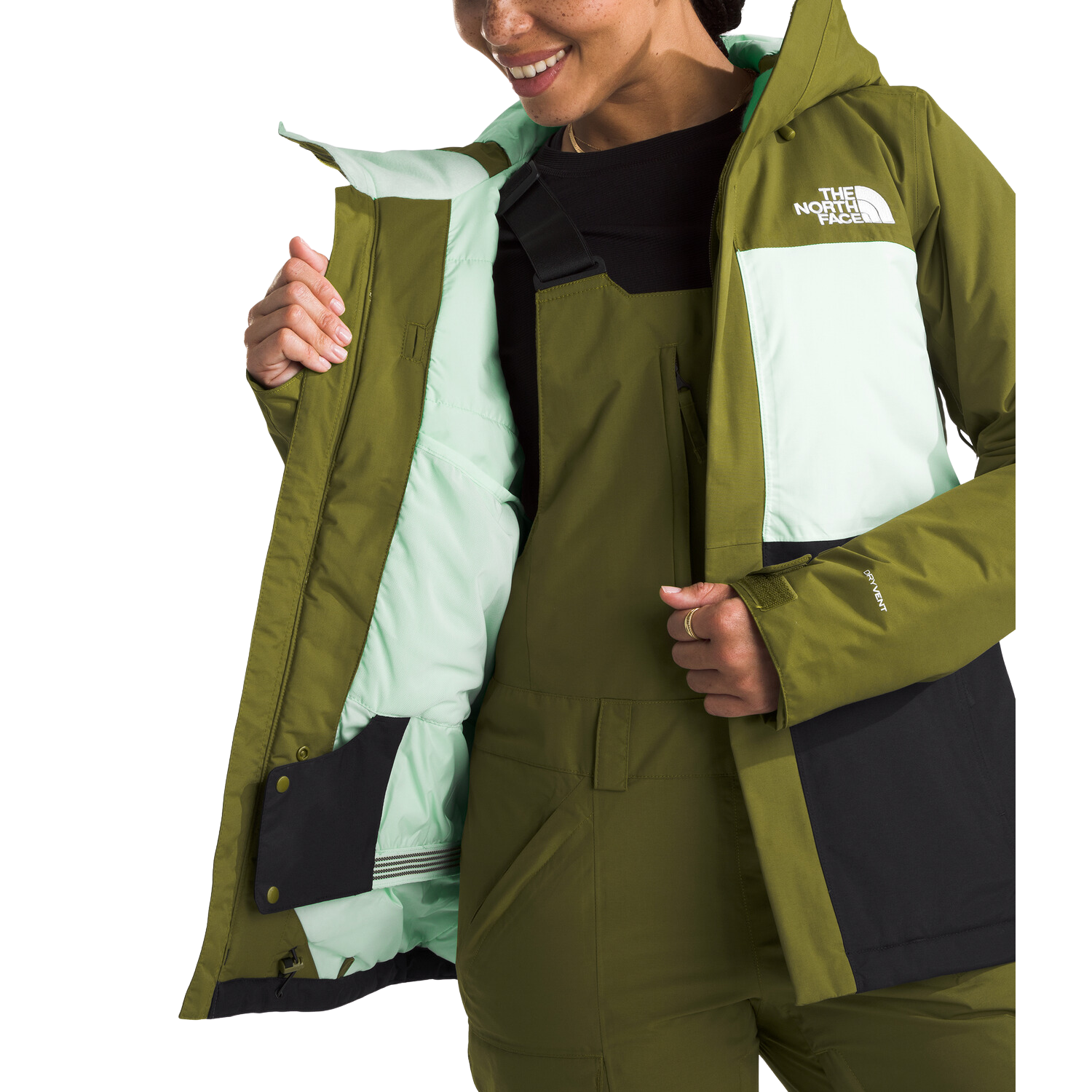 Forest Olive/Pale Green/TNF Black
