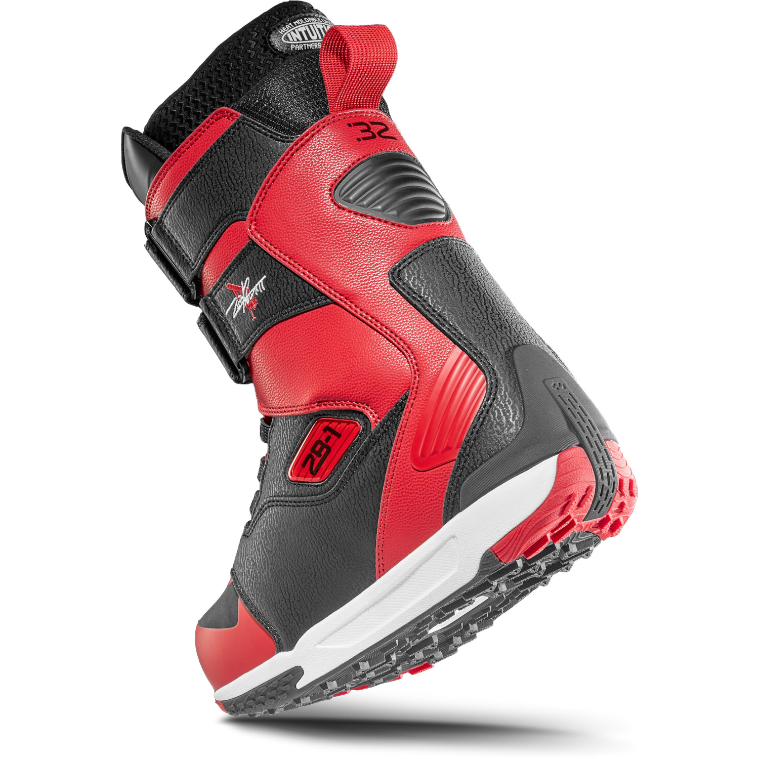 BLACK/RED