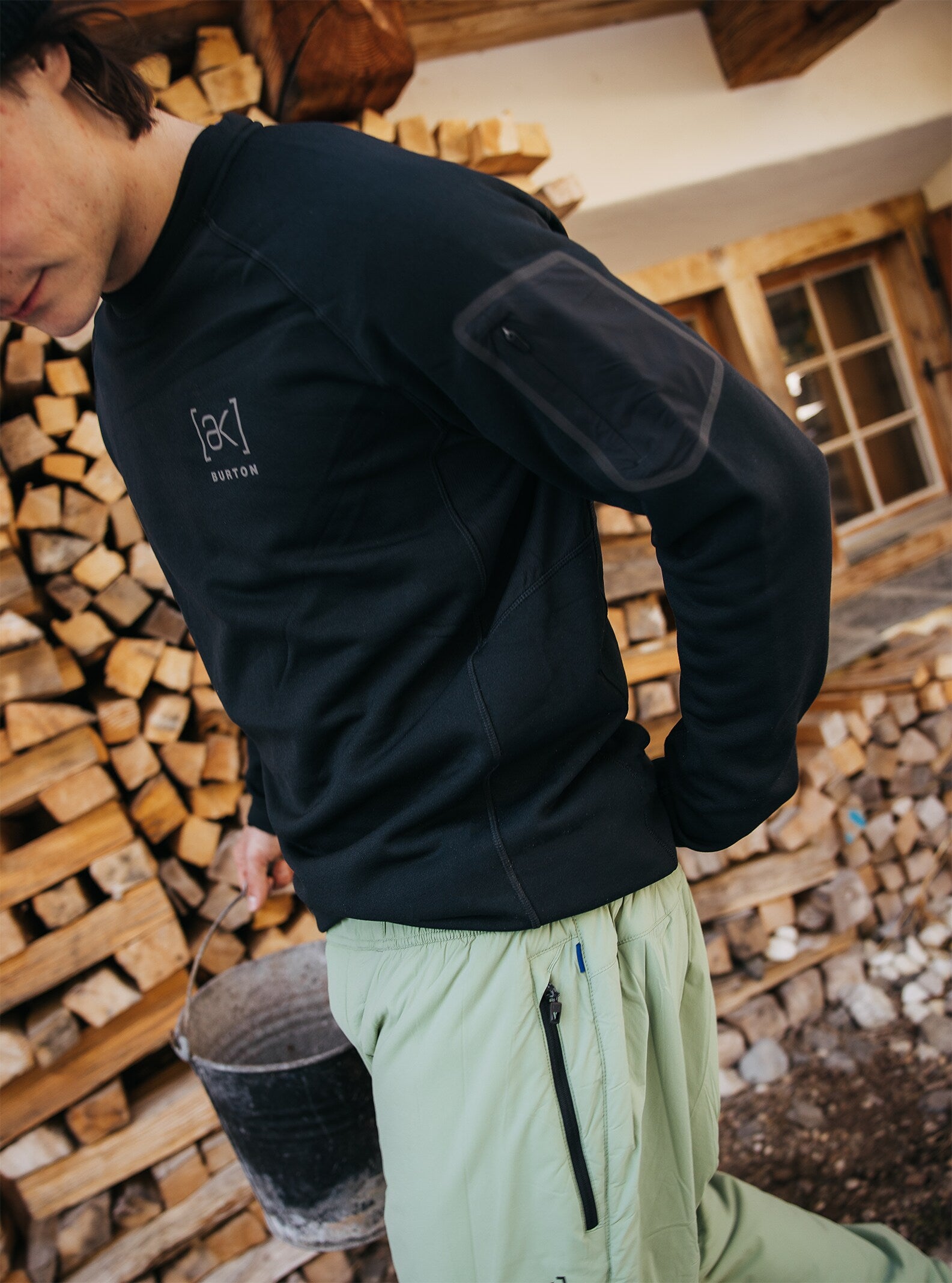 Burton AK Baker Fleece Crew 2025 - Men's