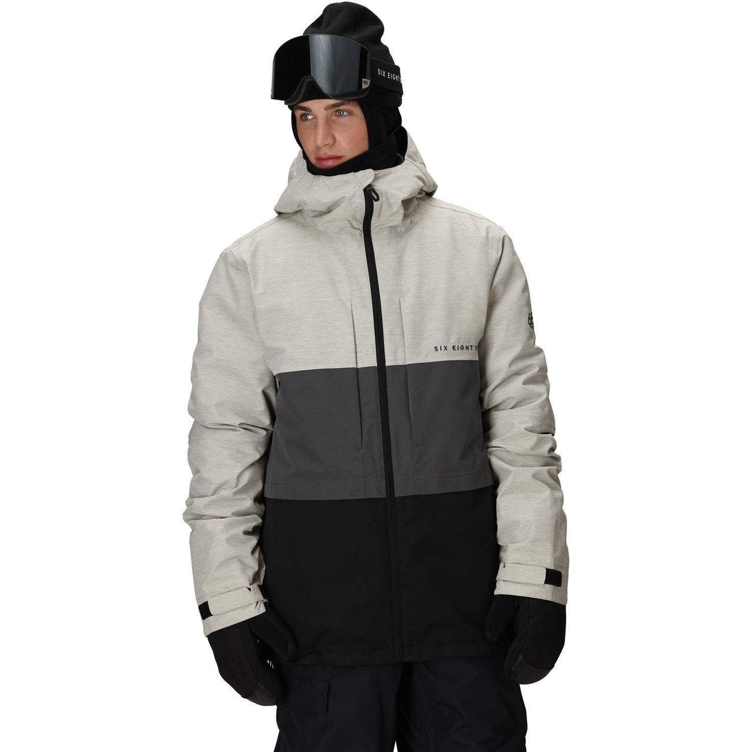 WHITE HEATHER COLORBLOCK