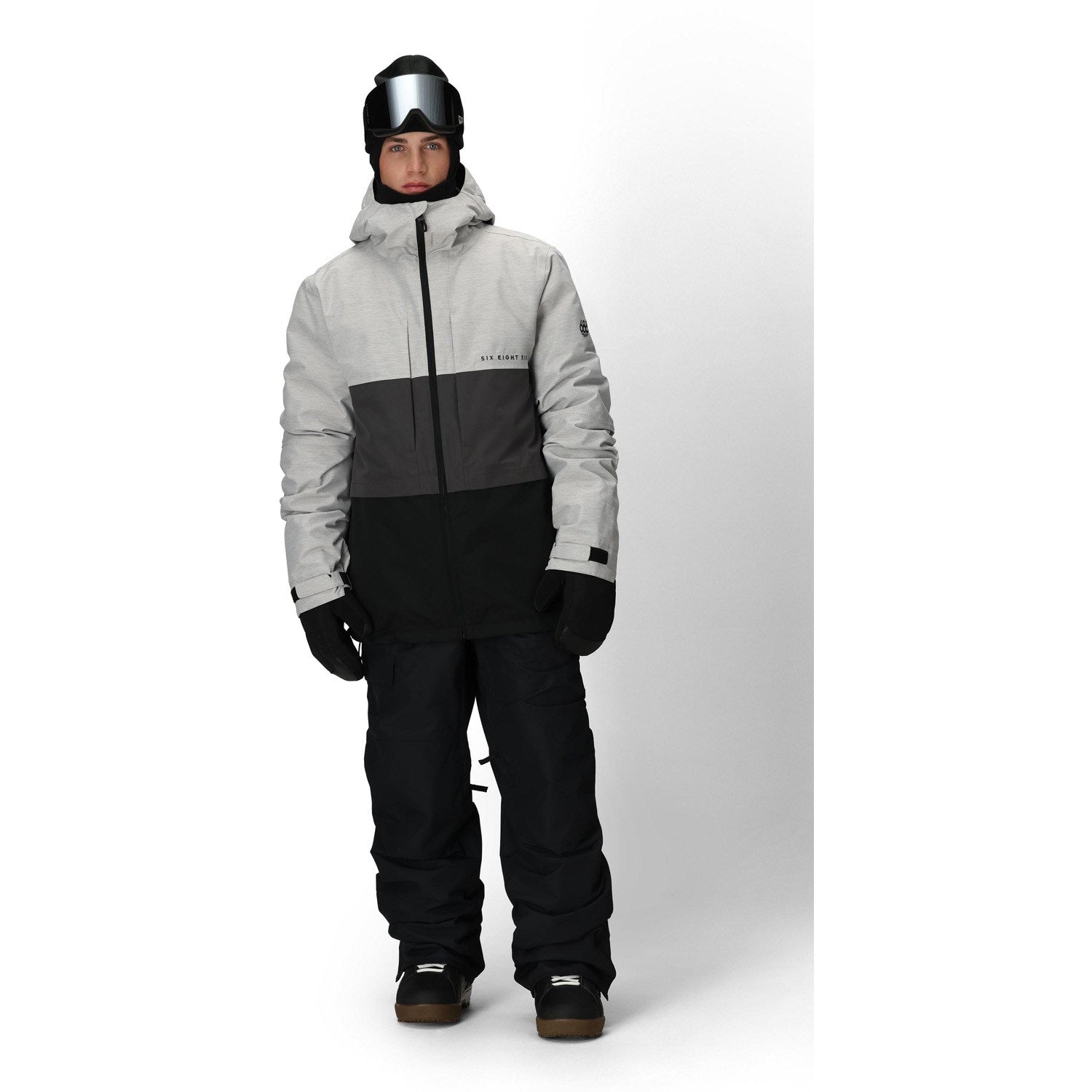 WHITE HEATHER COLORBLOCK