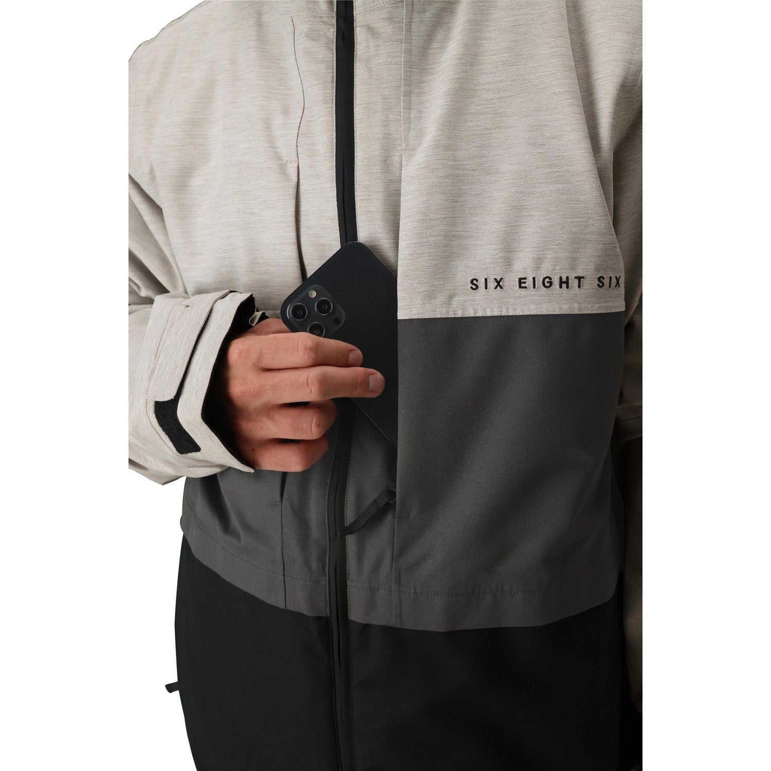 WHITE HEATHER COLORBLOCK