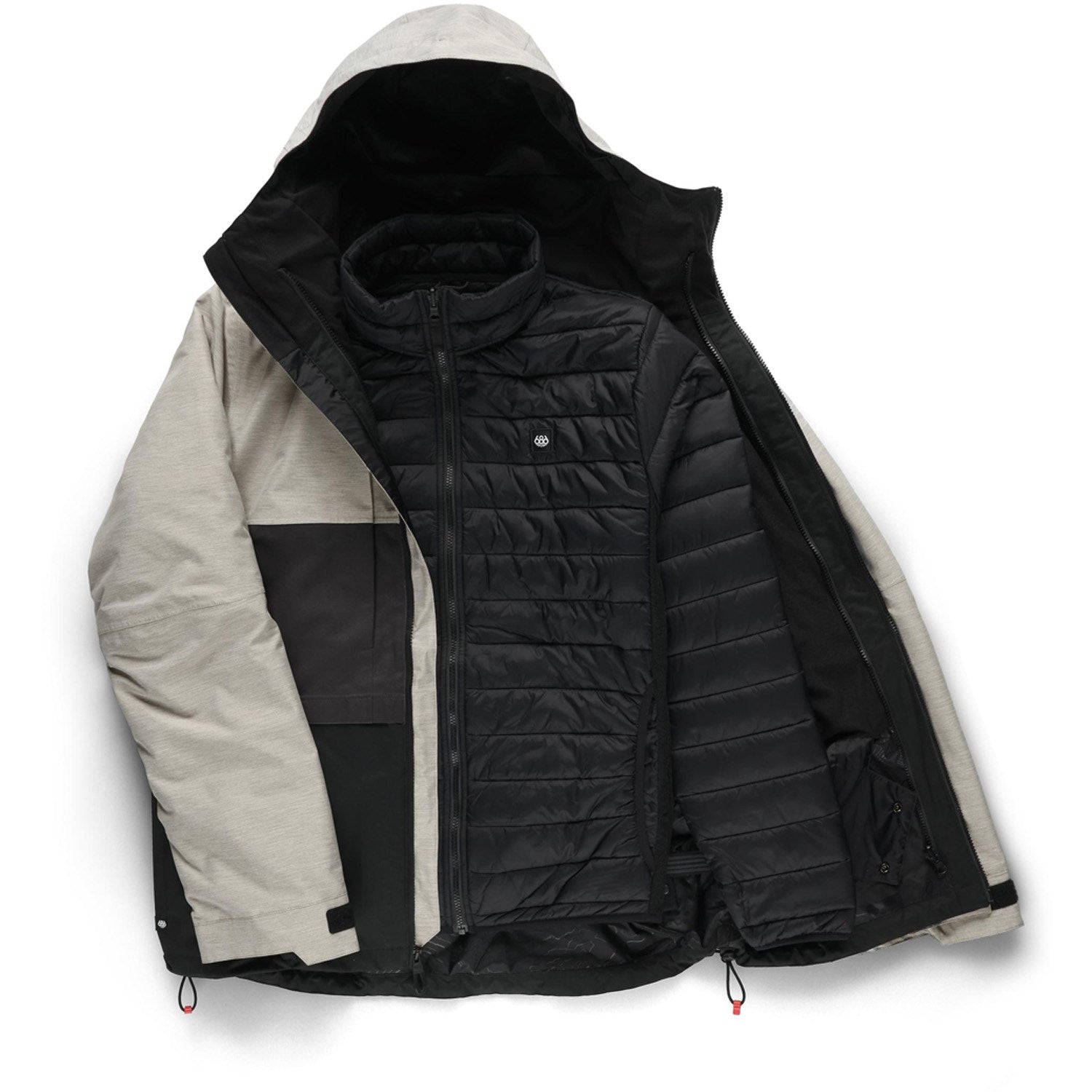 WHITE HEATHER COLORBLOCK