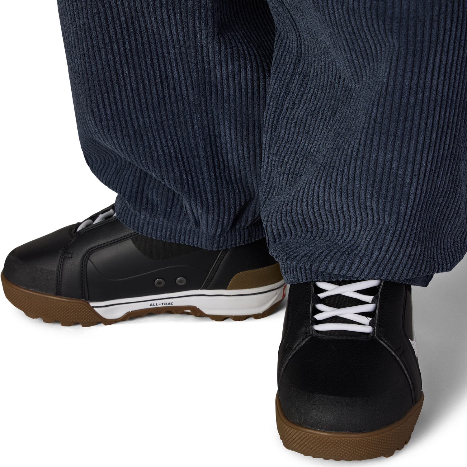 NAVY WIDE WALE CORDUROY