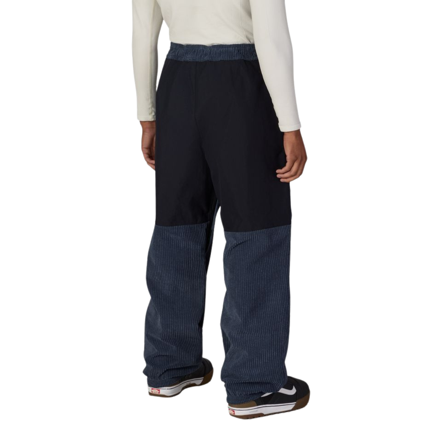 NAVY WIDE WALE CORDUROY