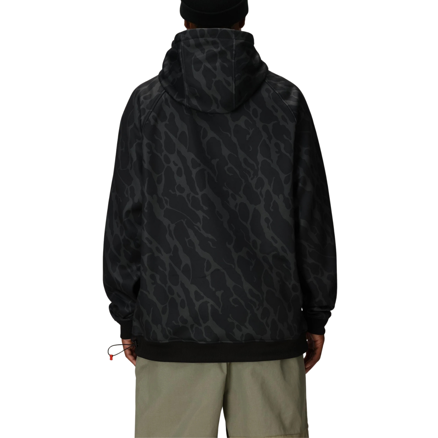 BLACK FRACTURE PRINT