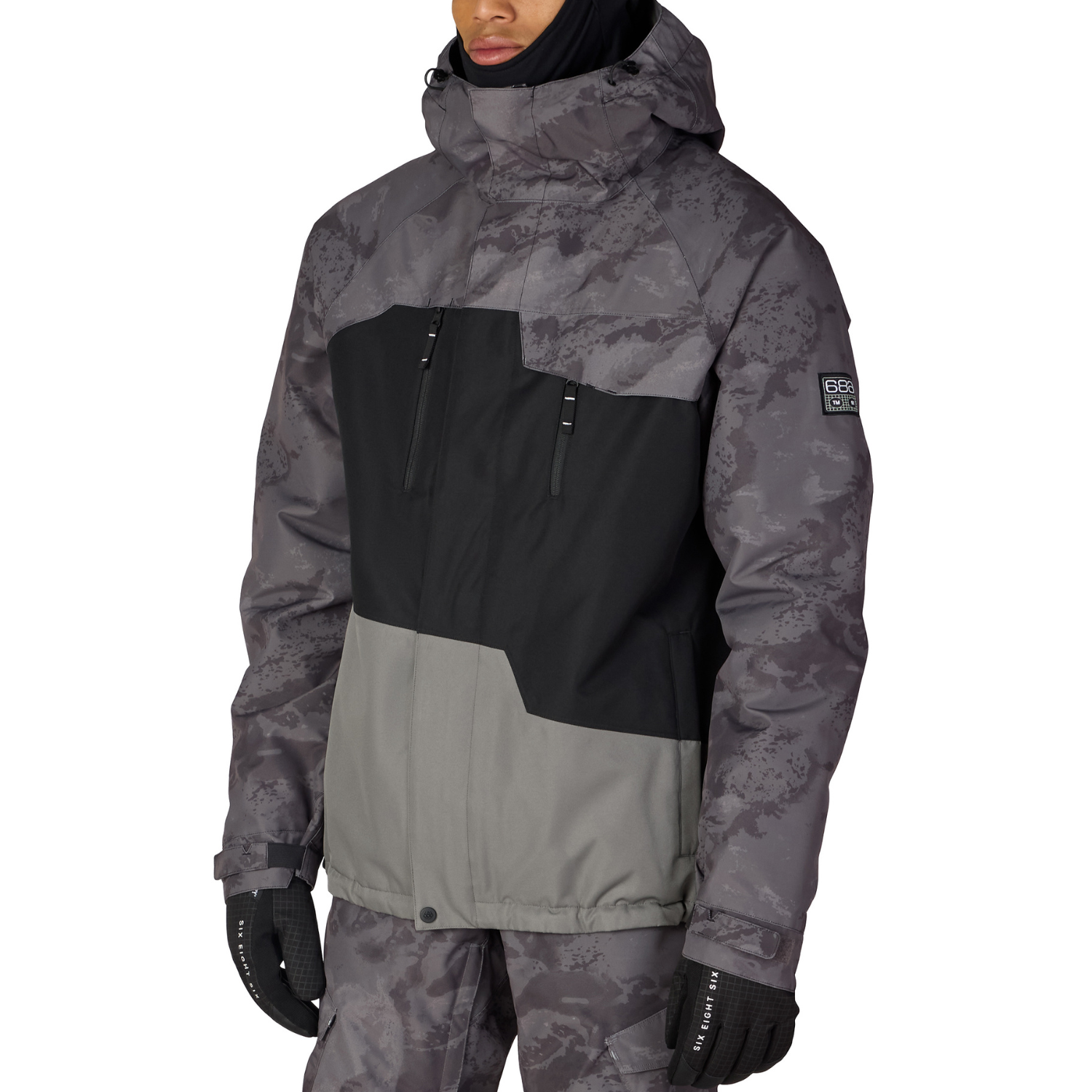 CHARCOAL HEMISPHERE COLORBLOCK