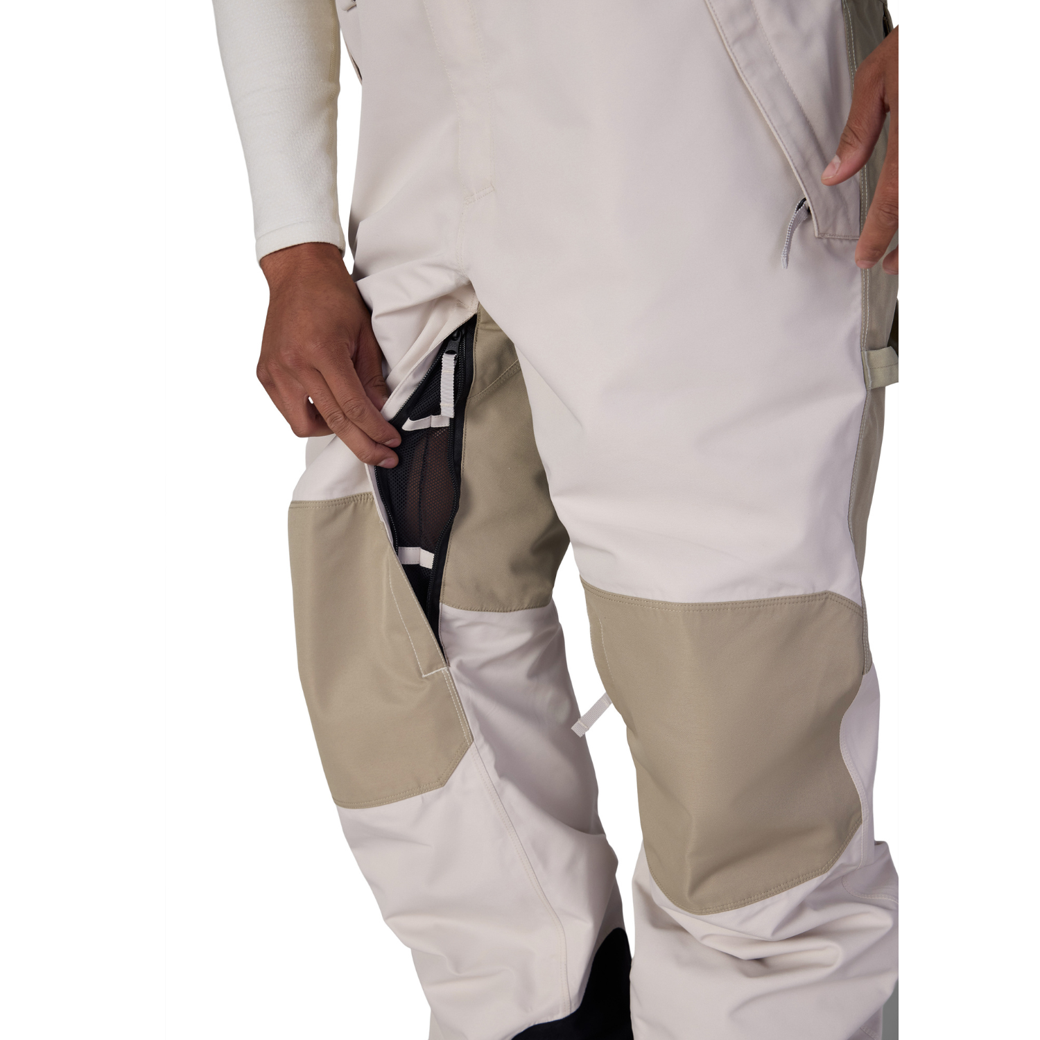 LIMESTONE KHAKI COLORBLOCK