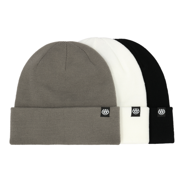 686 Standard Roll Up Beanie 3-Pack - 2026