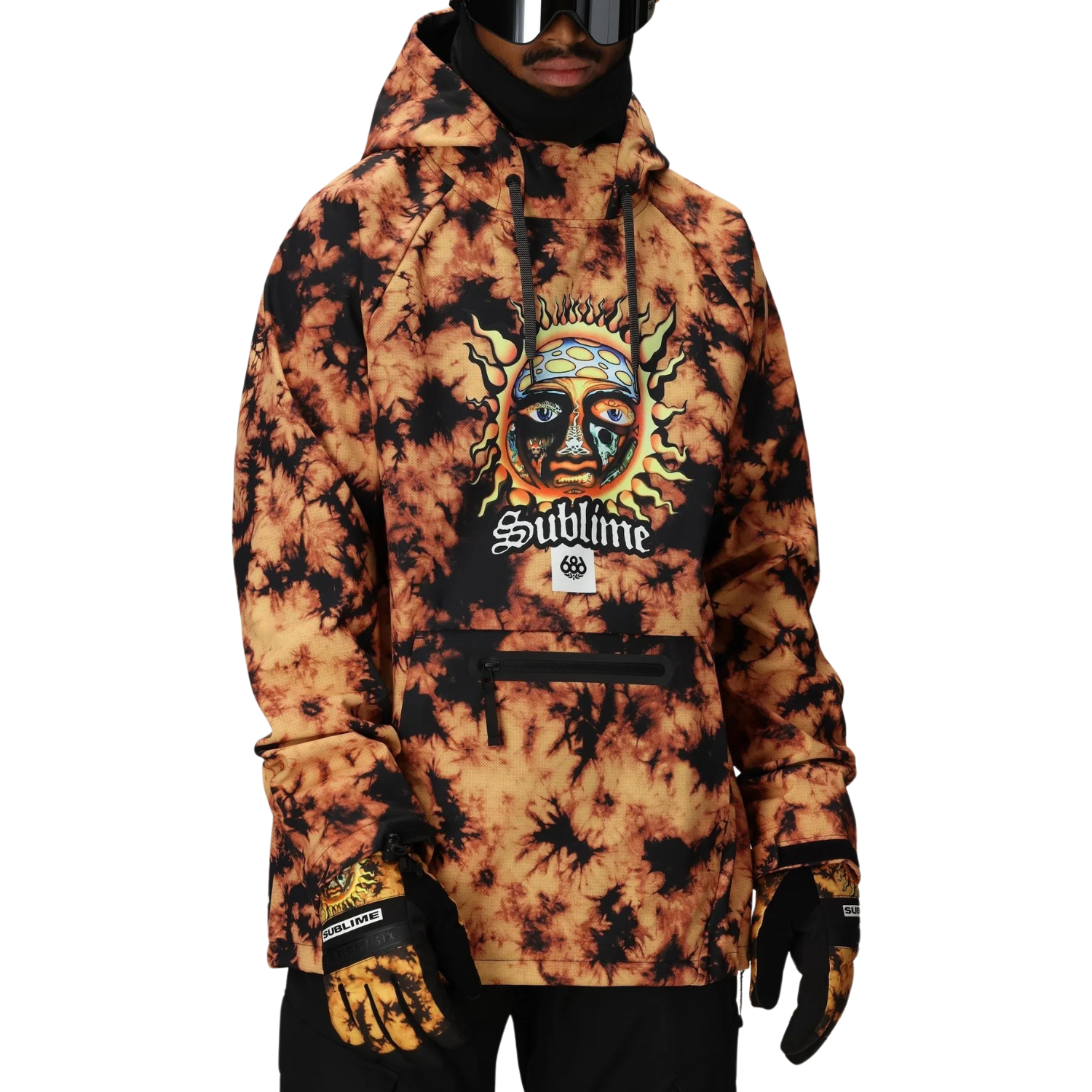 SUBLIME ORANGE TIE DYE