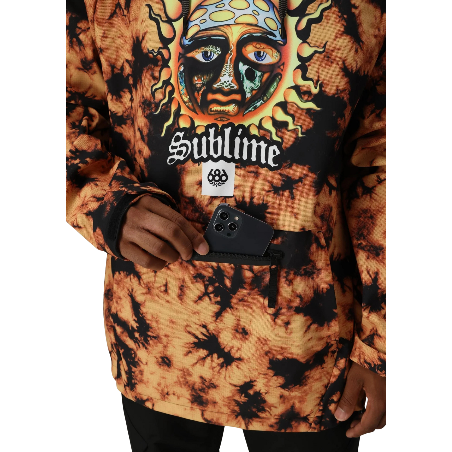 SUBLIME ORANGE TIE DYE