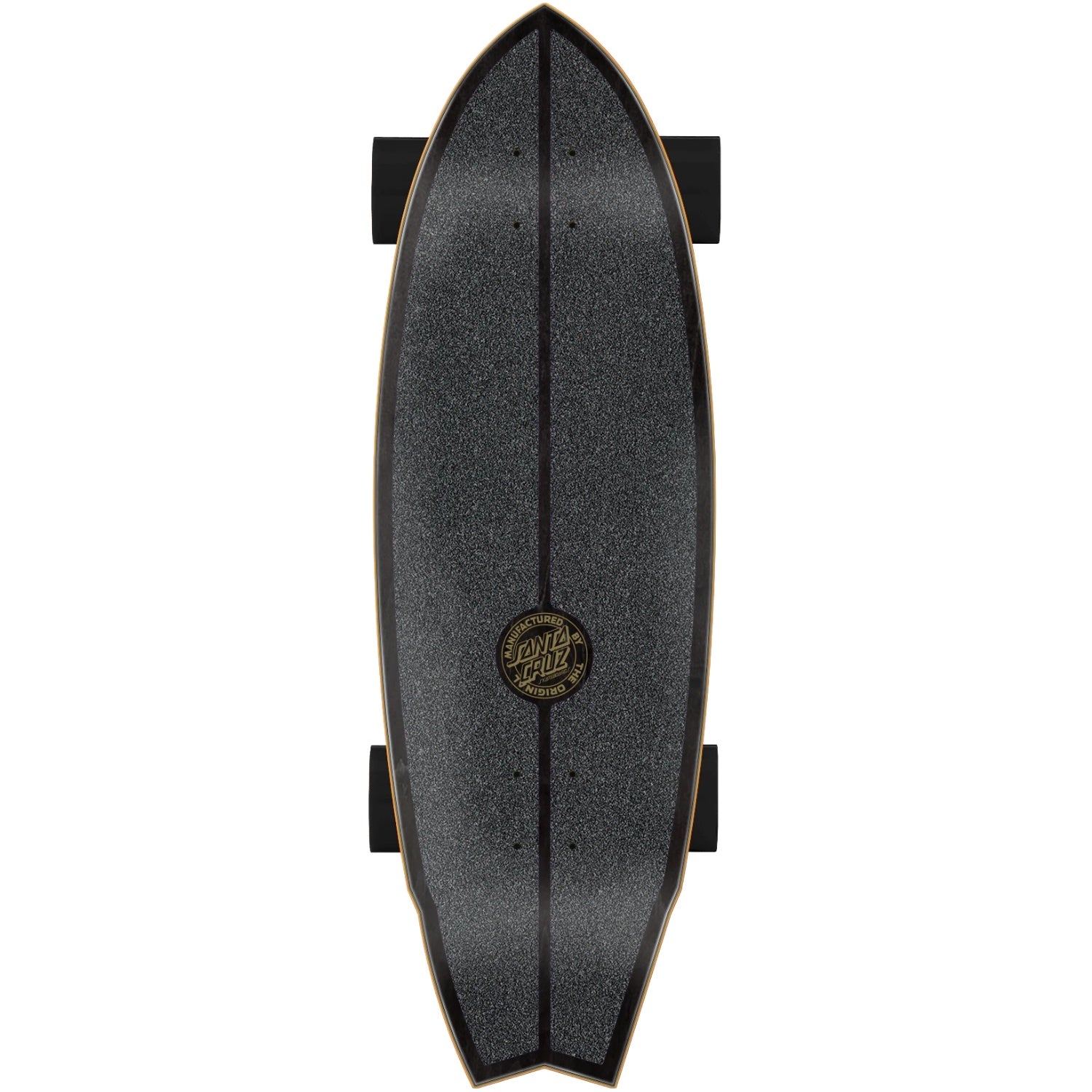 Santa Cruz Inferno Hand Shark Carver Complete Skateboard