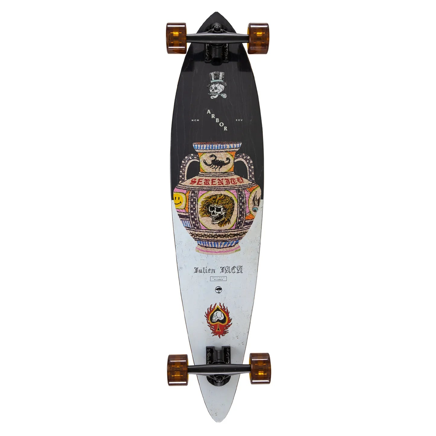 Arbor Julien Jaca Fish 37" Longboard Complete