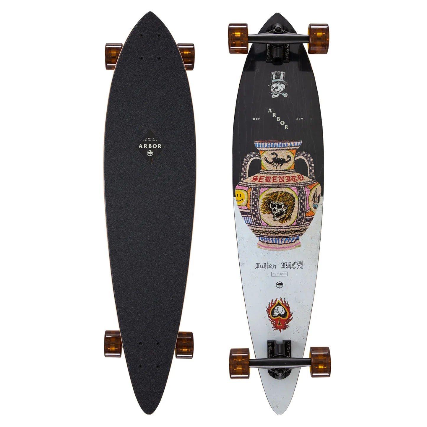Arbor Julien Jaca Fish 37" Longboard Complete