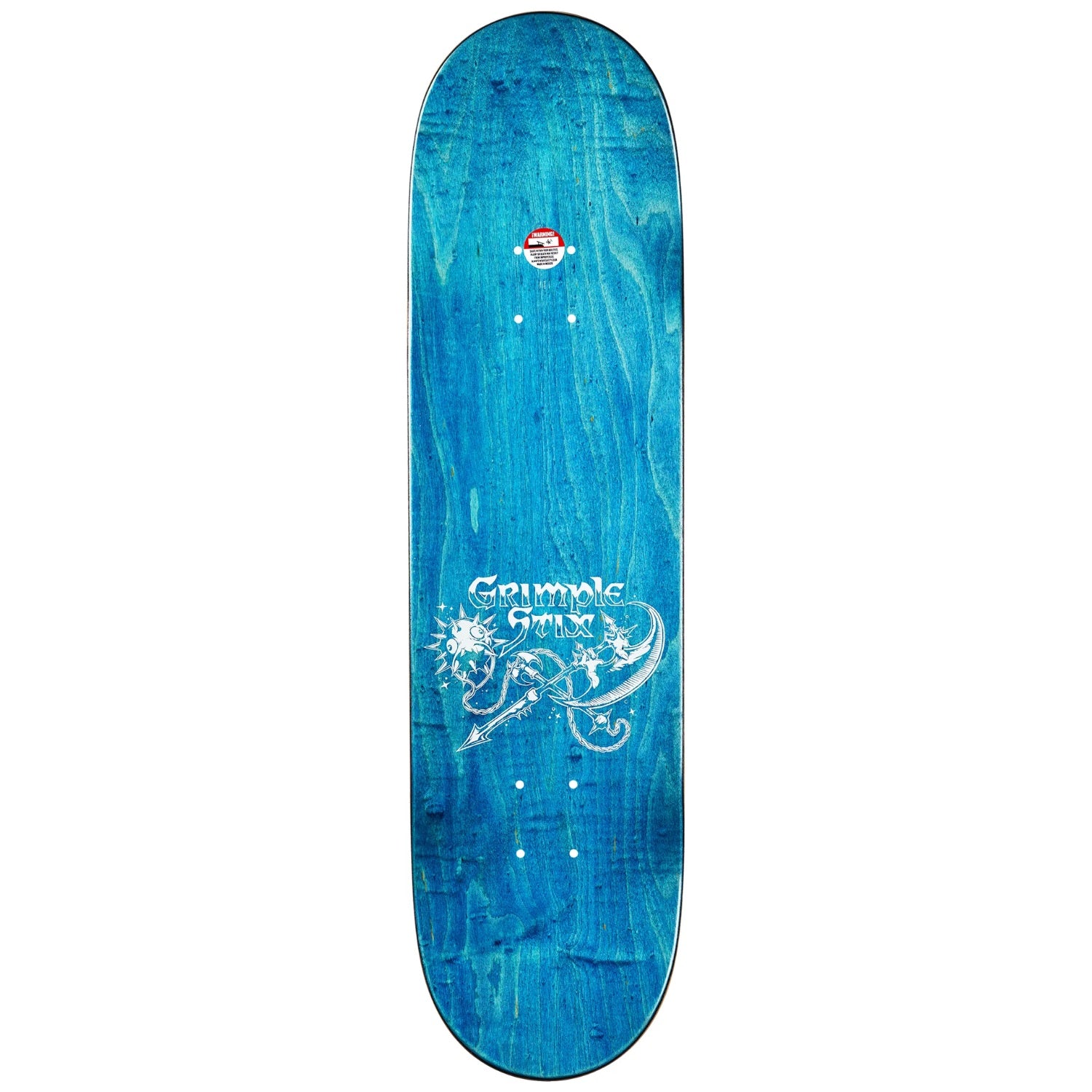 Anti-Hero Hewitt Grimple Stix Barbarians Shaped Skateboard Deck