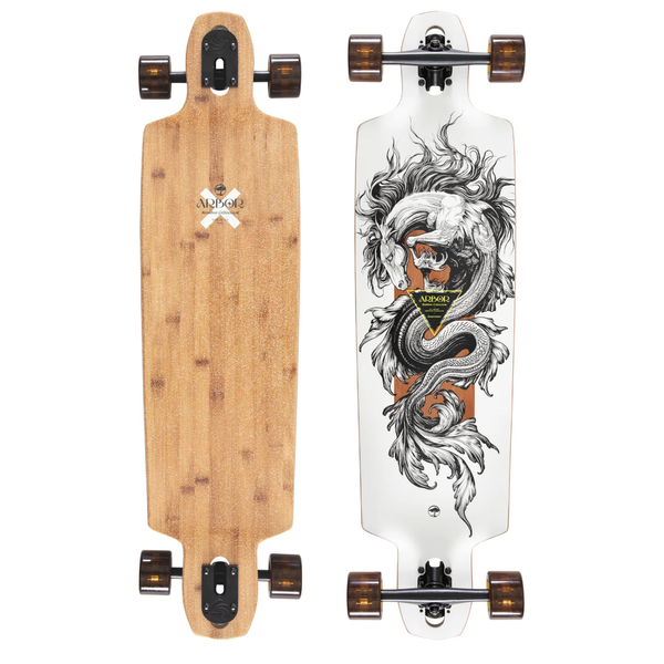 Arbor Bamboo Dropcruiser 38 K Darmaeva Complete Longboard