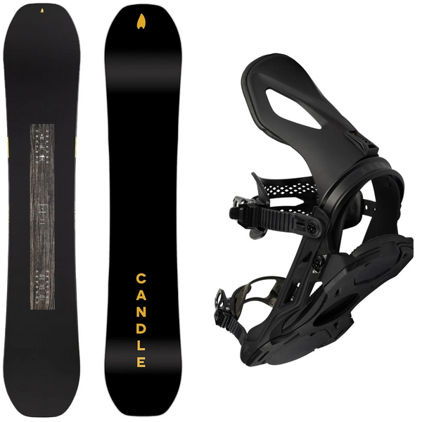 Arbor Candle Rain Camber 2024 + Arbor Cypress 2024 - Snowboard Package