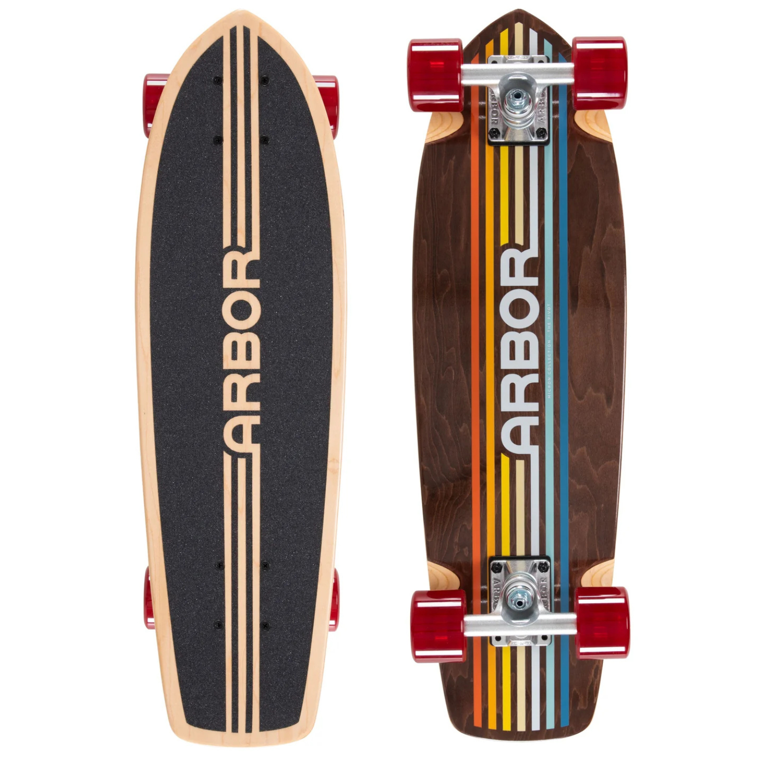 Arbor Micron Pivot 26" Micro Cruiser Complete Skateboard