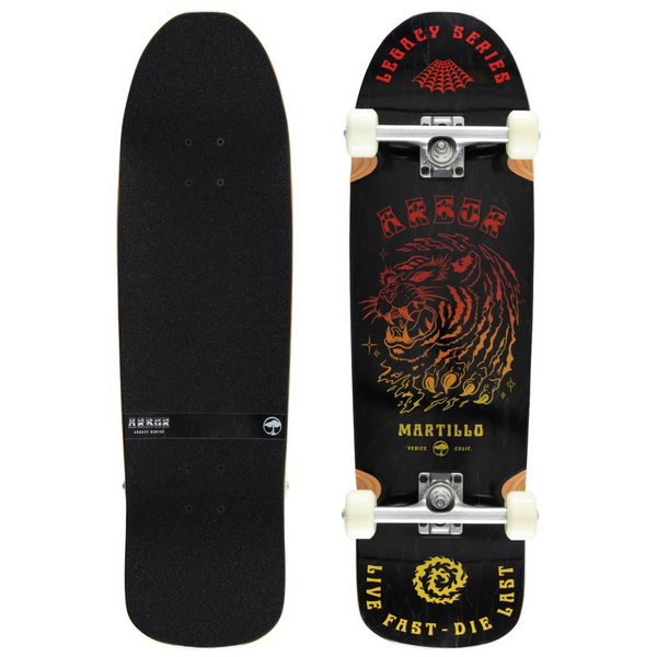 Arbor Legacy Martillo Spellbound 9" Cruiser Complete Skateboard