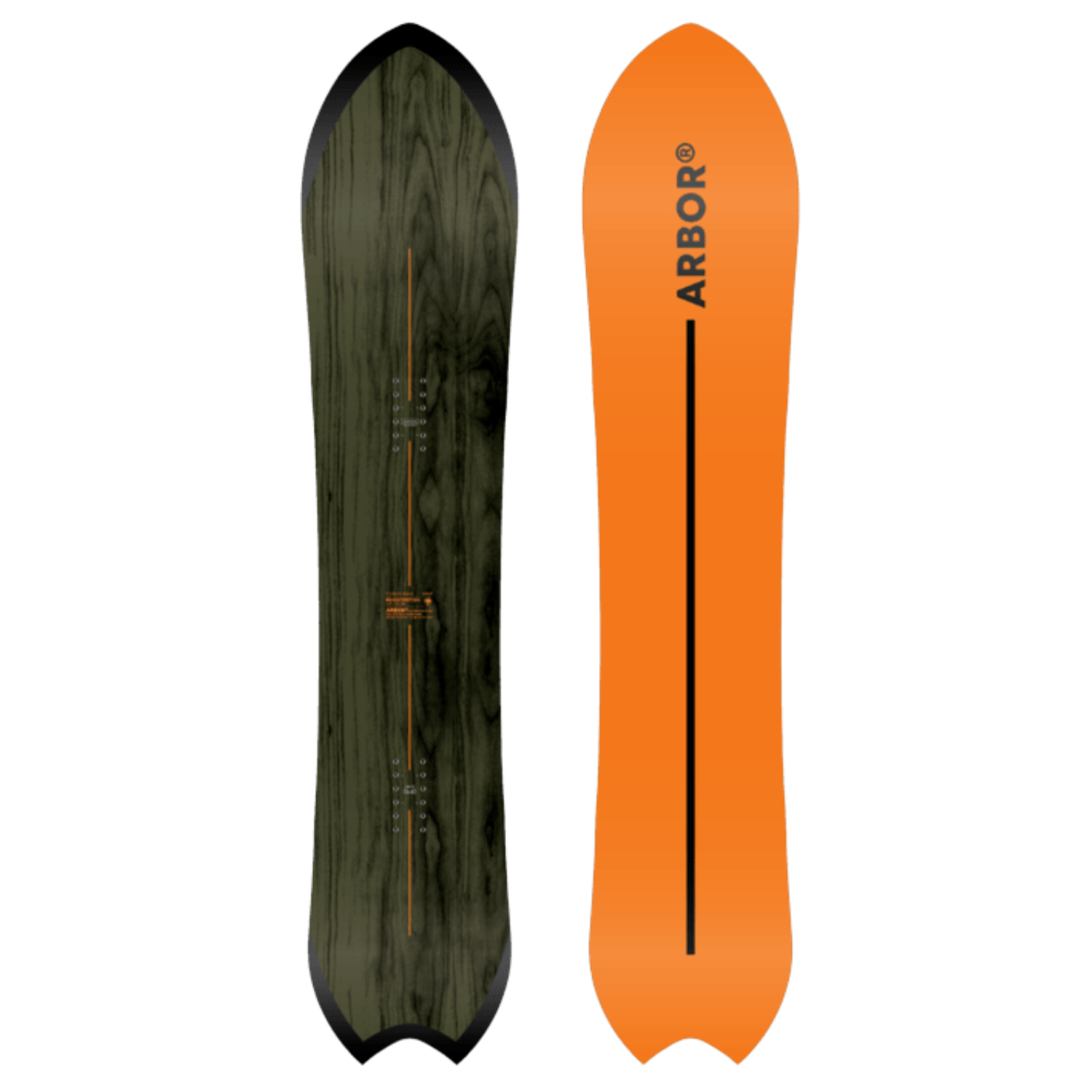 Arbor Rooster Fish Snowboard 2027 - Men's