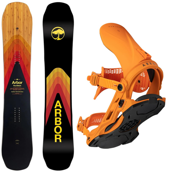 Arbor Shiloh Rocker 2024 + Arbor Hemlock 2024 - Snowboard Package