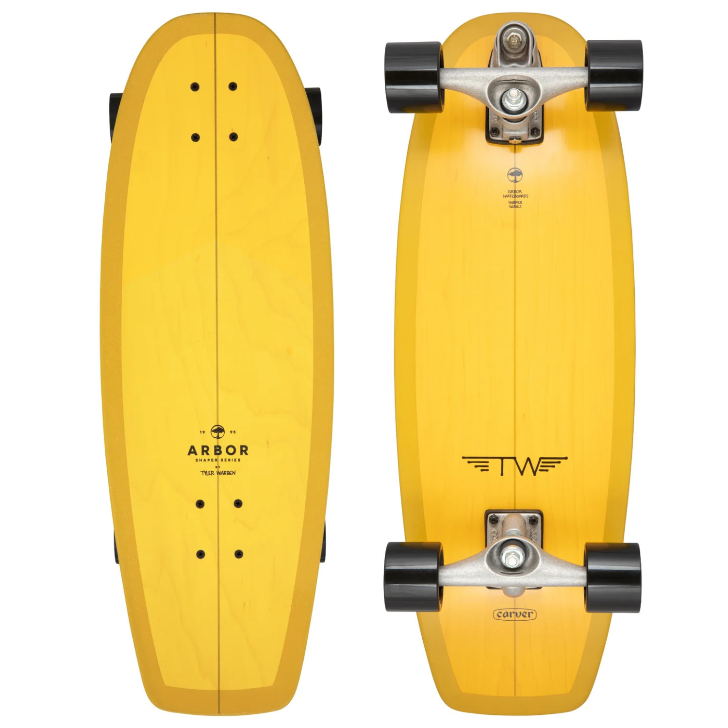 Arbor Tyler Warren 29" Shaper Surfskate Complete