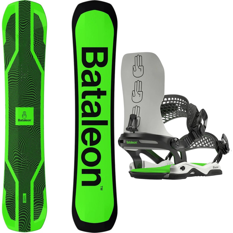 2024 Bataleon Goliath+Bataleon Astro Asym Snowboard Bindings