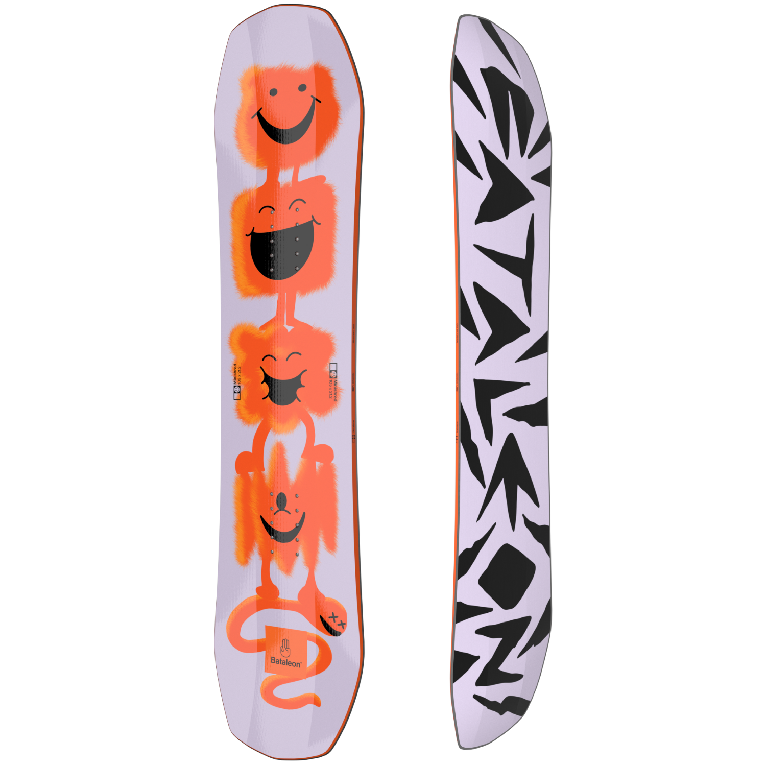 2024 Bataleon Minishred Kid's Snowboard