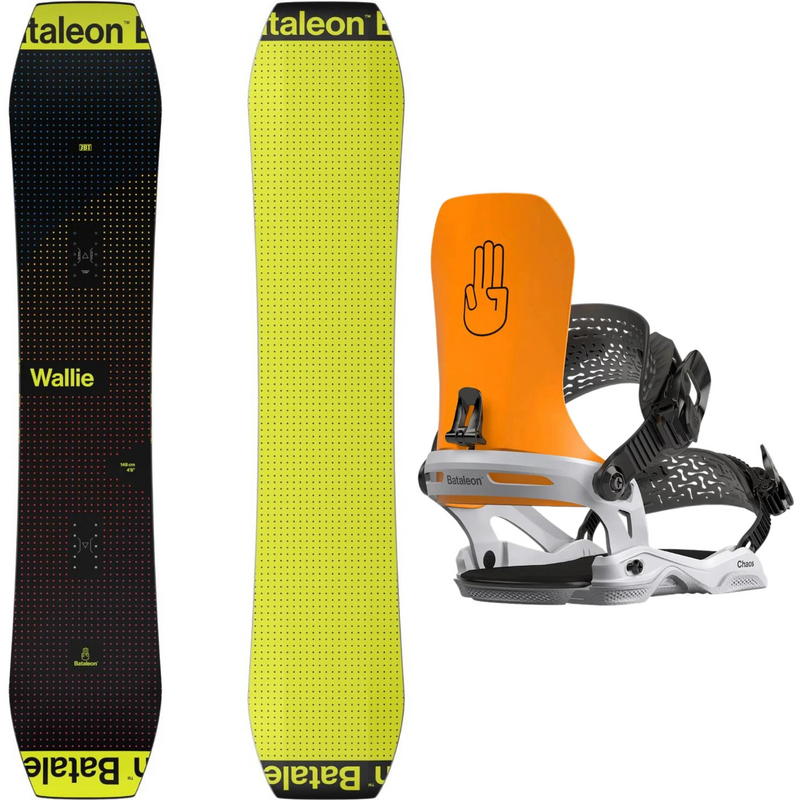 Bataleon Wallie 2024 + Bataleon Chaos 2024 - Snowboard Package