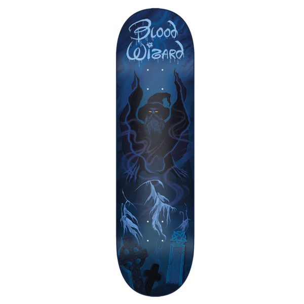 Blood Wizard Knight On Beard Mountain Skateboard Deck