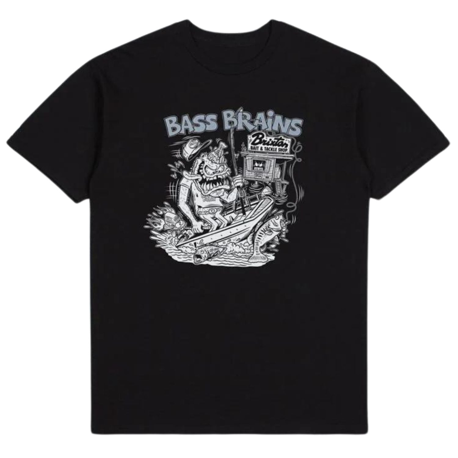 Brixton Bass Brains Monster S/S Standard Tee - Men's