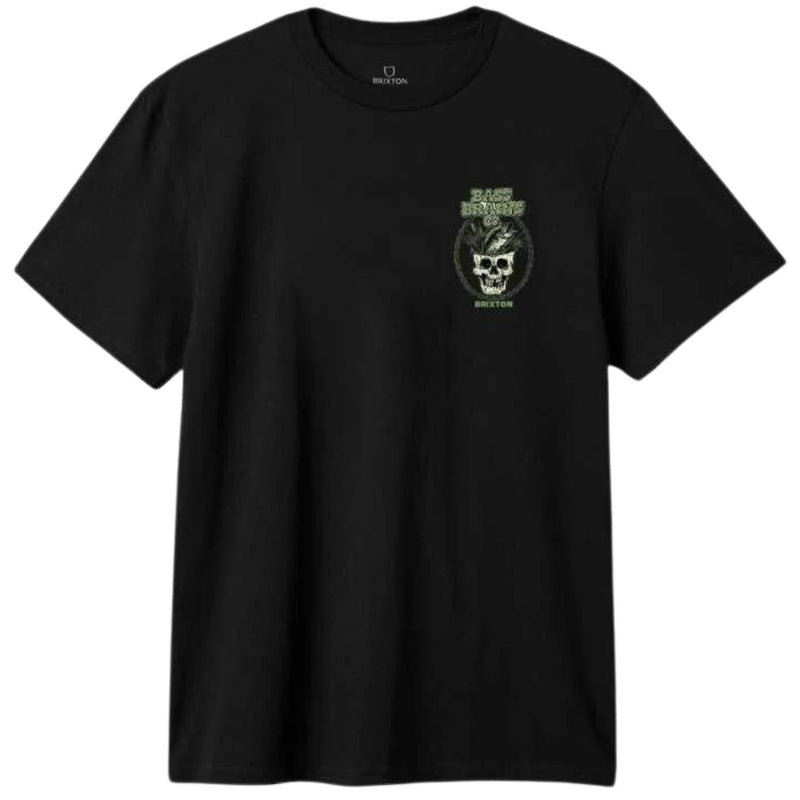 Brixton Bass Brains Skull Standard S/S Tee - Men's