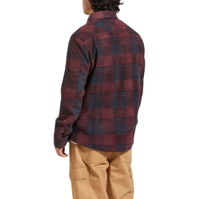 CORDOVAN RED/WASHED NAVY PLAID