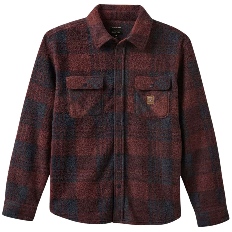 CORDOVAN RED/WASHED NAVY PLAID