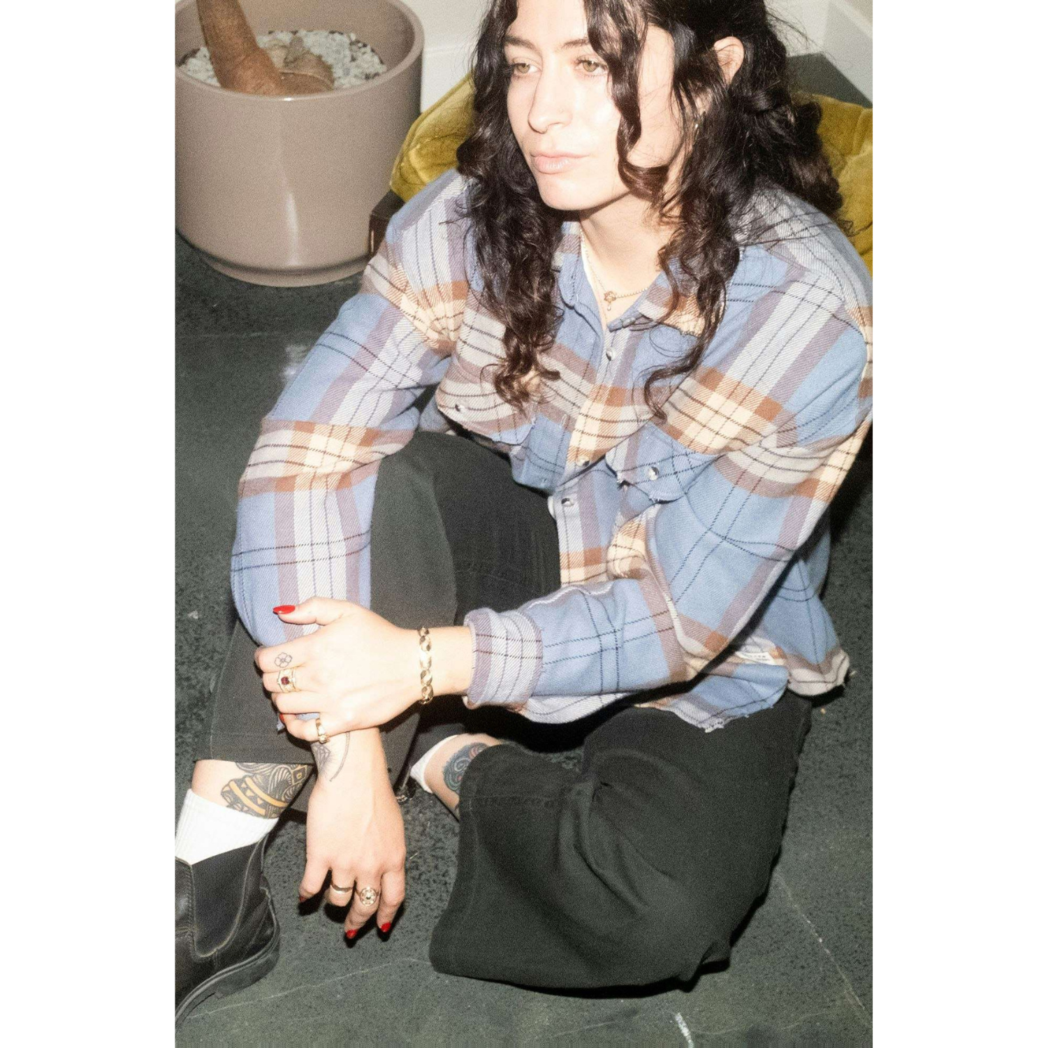 Flint Blue / Pinecone Brown Plaid