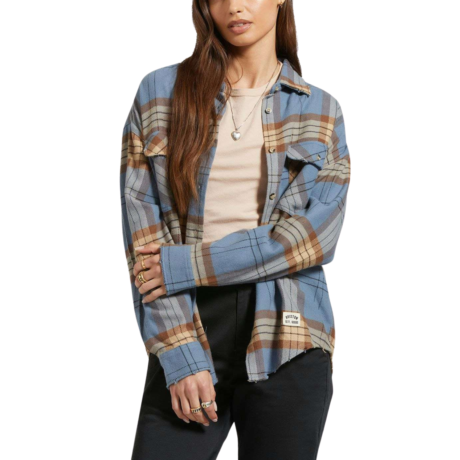 Flint Blue / Pinecone Brown Plaid