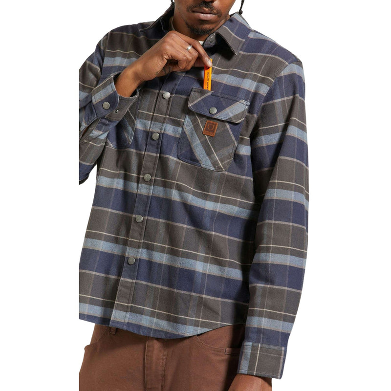 Brixton Builders Bowery Stretch Water Resistant Flannel - Men's