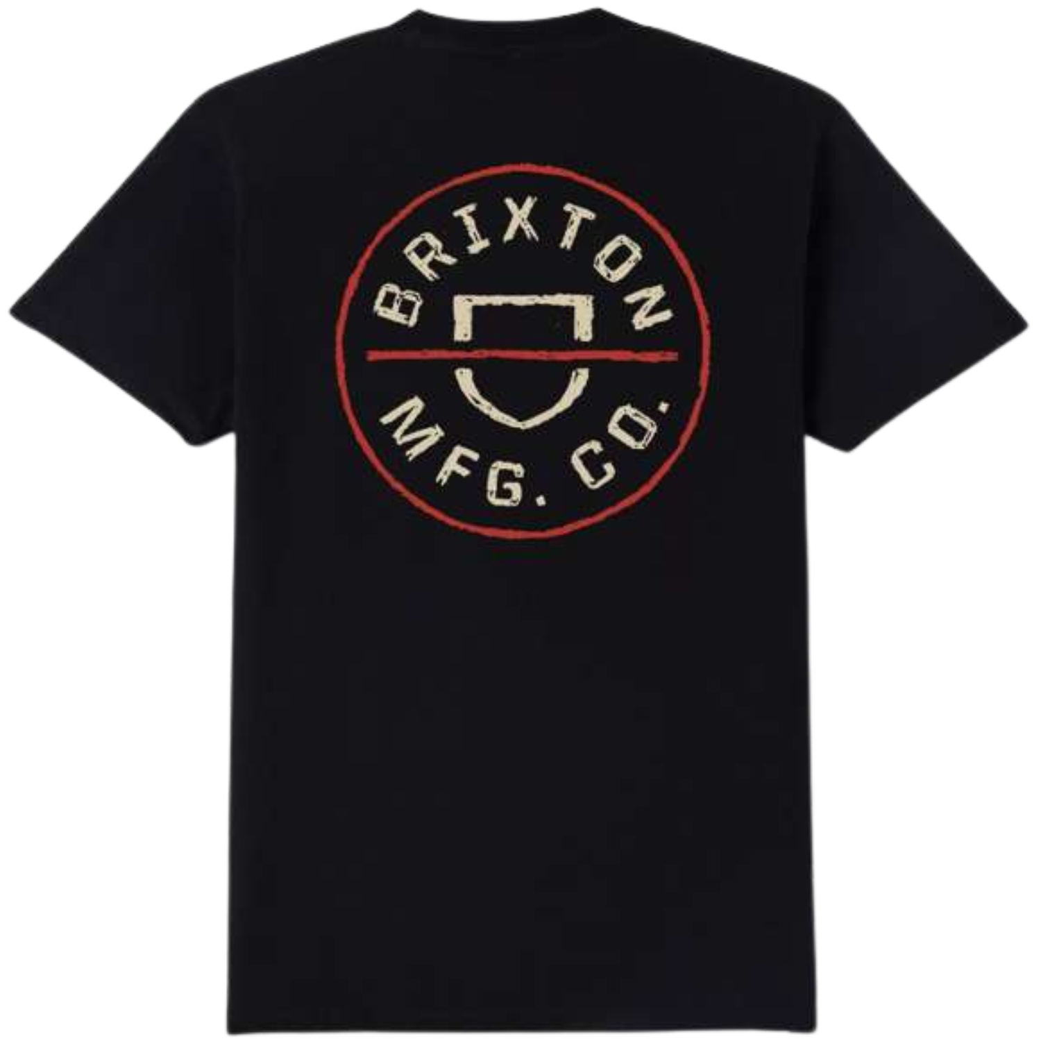 BLACK/IVORY/BRICK RED