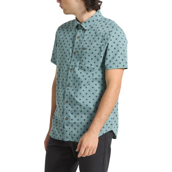 Brixton Charter Print Woven Button Up Shirt - Men's
