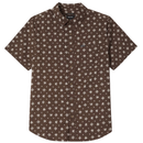 Brixton Charter Print Woven Button Up Shirt - Men's