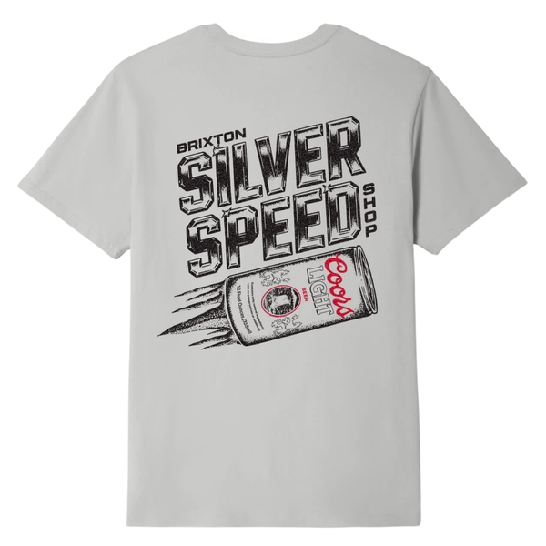 Brixton Coors Light Silver Speed Tee - Men's