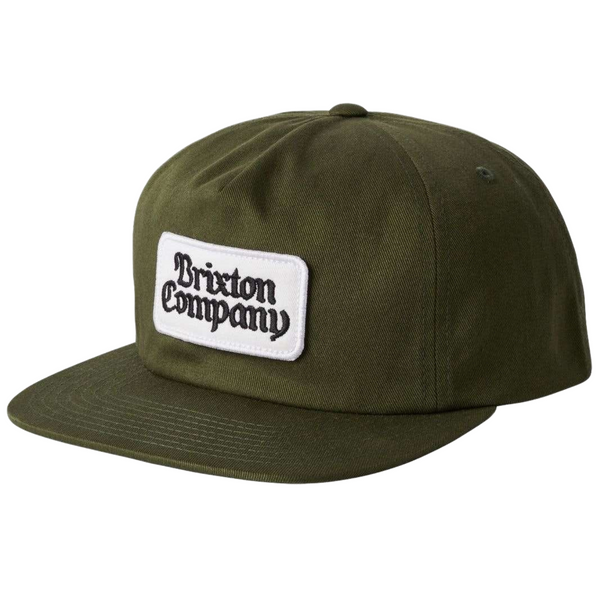 Brixton Norvell Medium Profile Snapback Hat