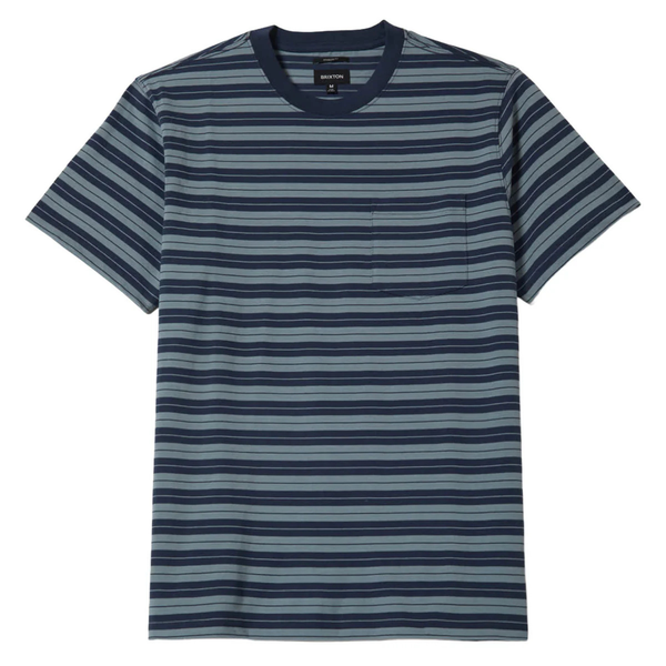 Brixton Nova Stripe Short Sleeve Pocket Tee - Men's
