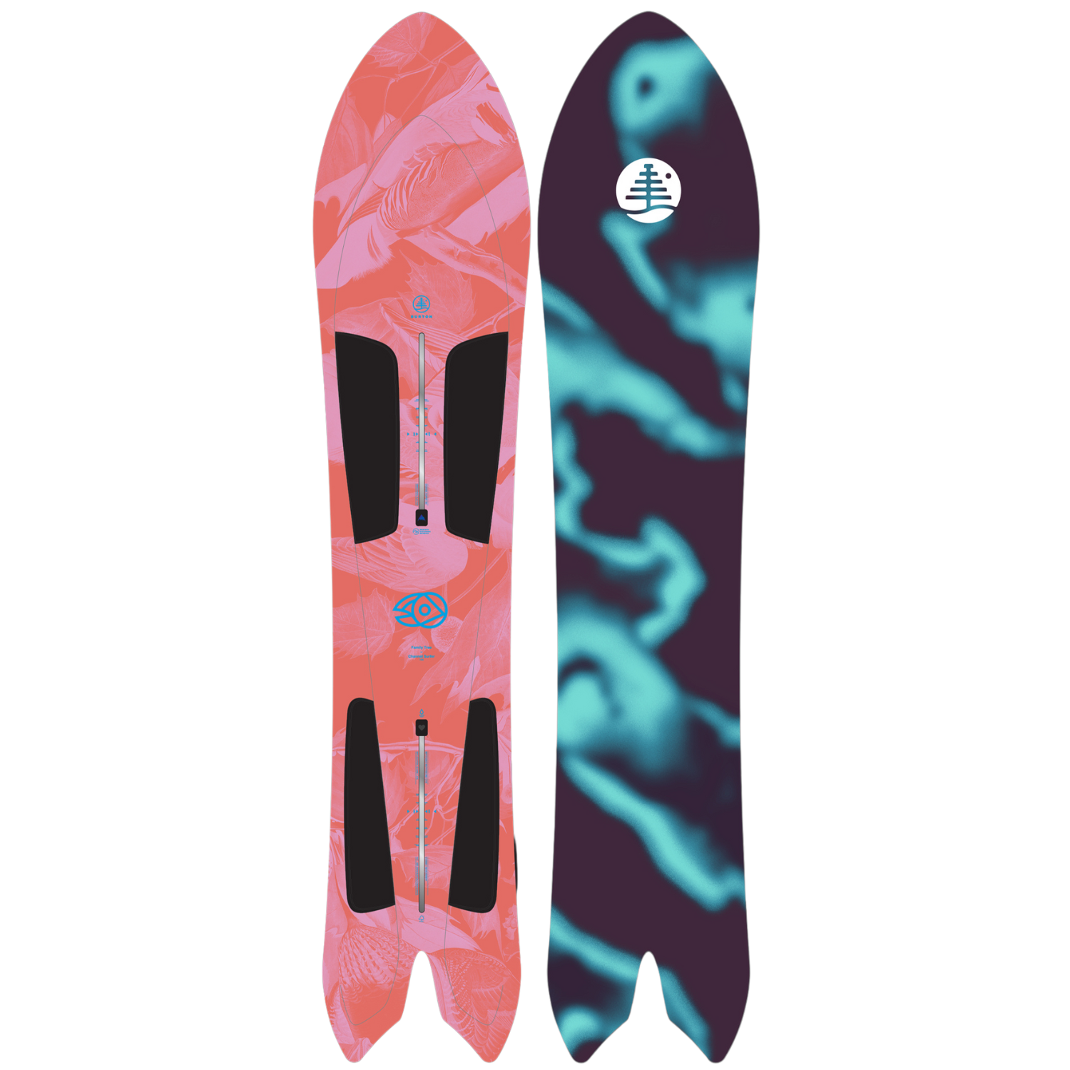 Burton 3D Family Tree Channel Surfer Snowboard 2026 - Men's